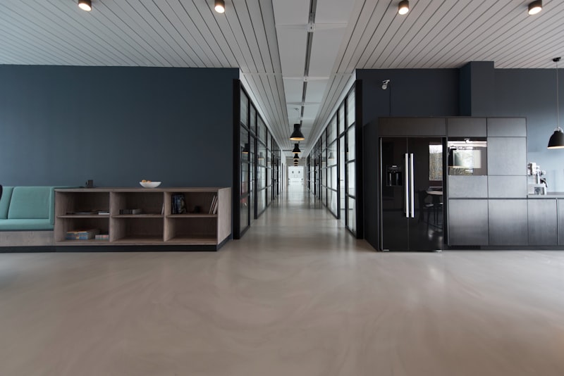 Bright modern office interior